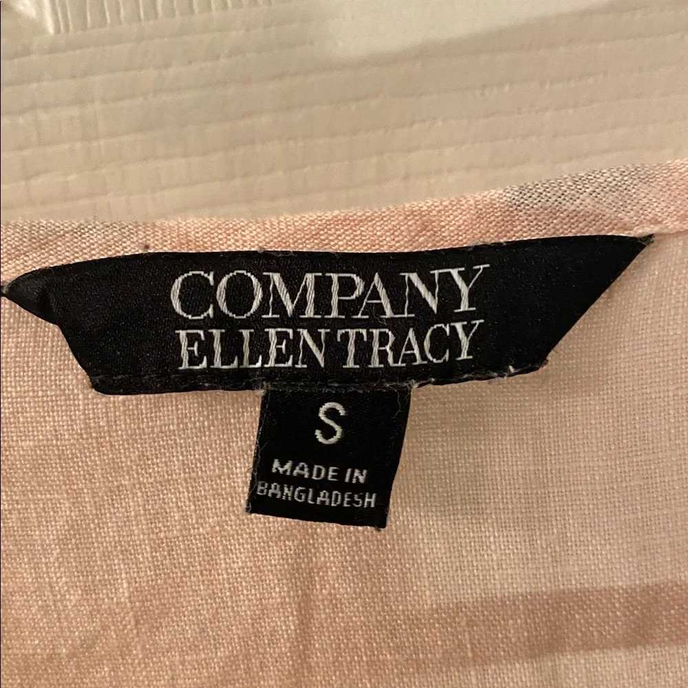 Ellen Tracy Soft Pink Top